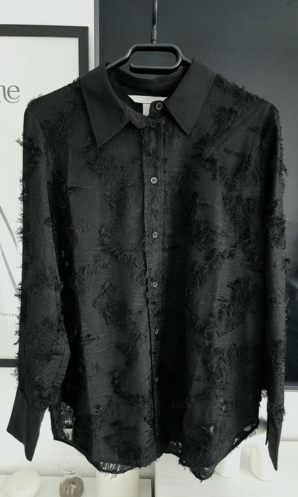Риза от релефна материя H&M