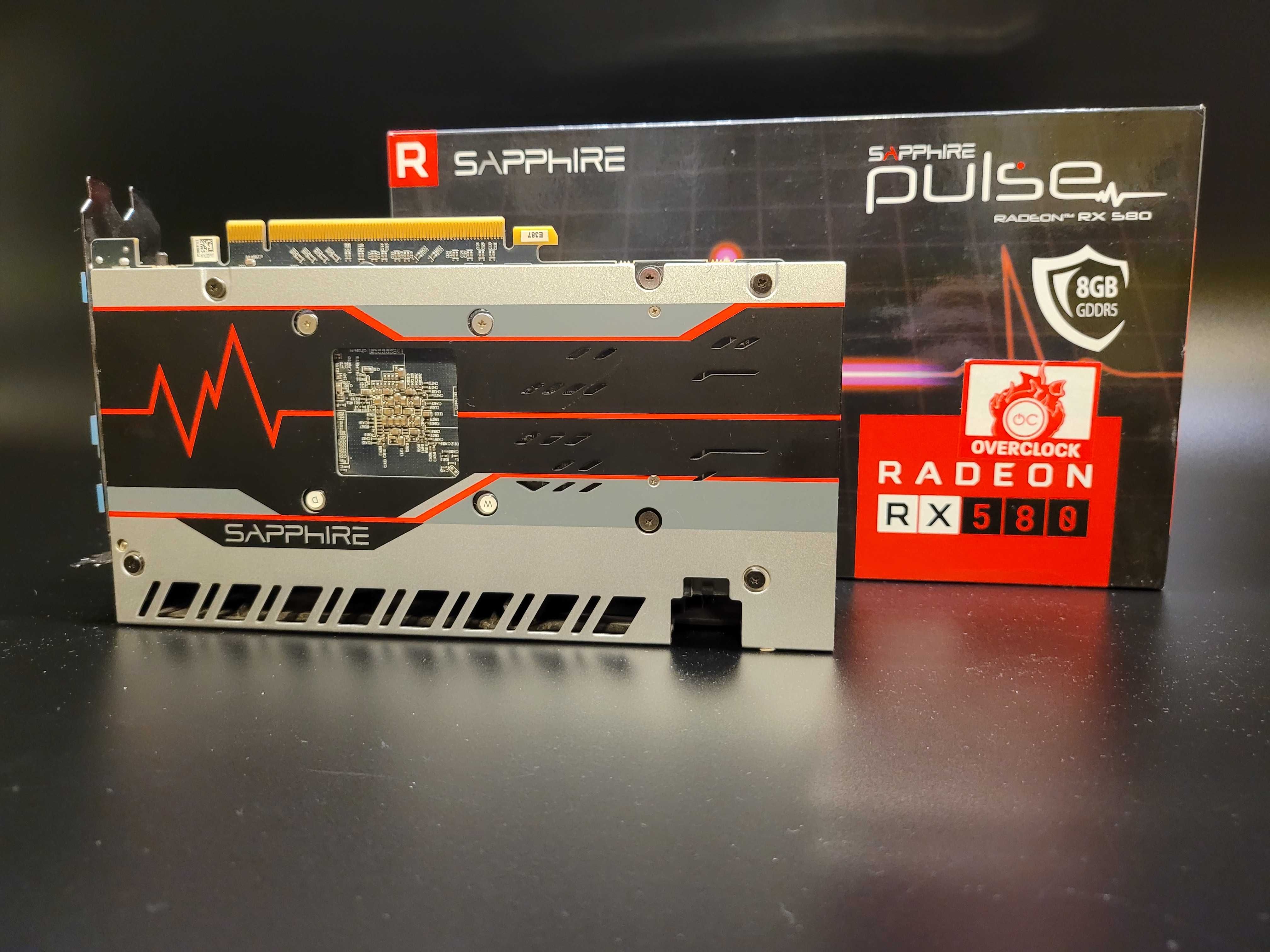 Placa Video Gaming Radeon RX580 Pulse 8GB