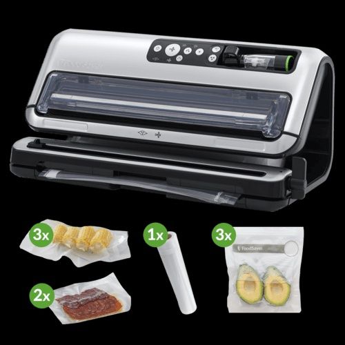 Aparat de vidat alimente FoodSaver, vidare uscată/umedă