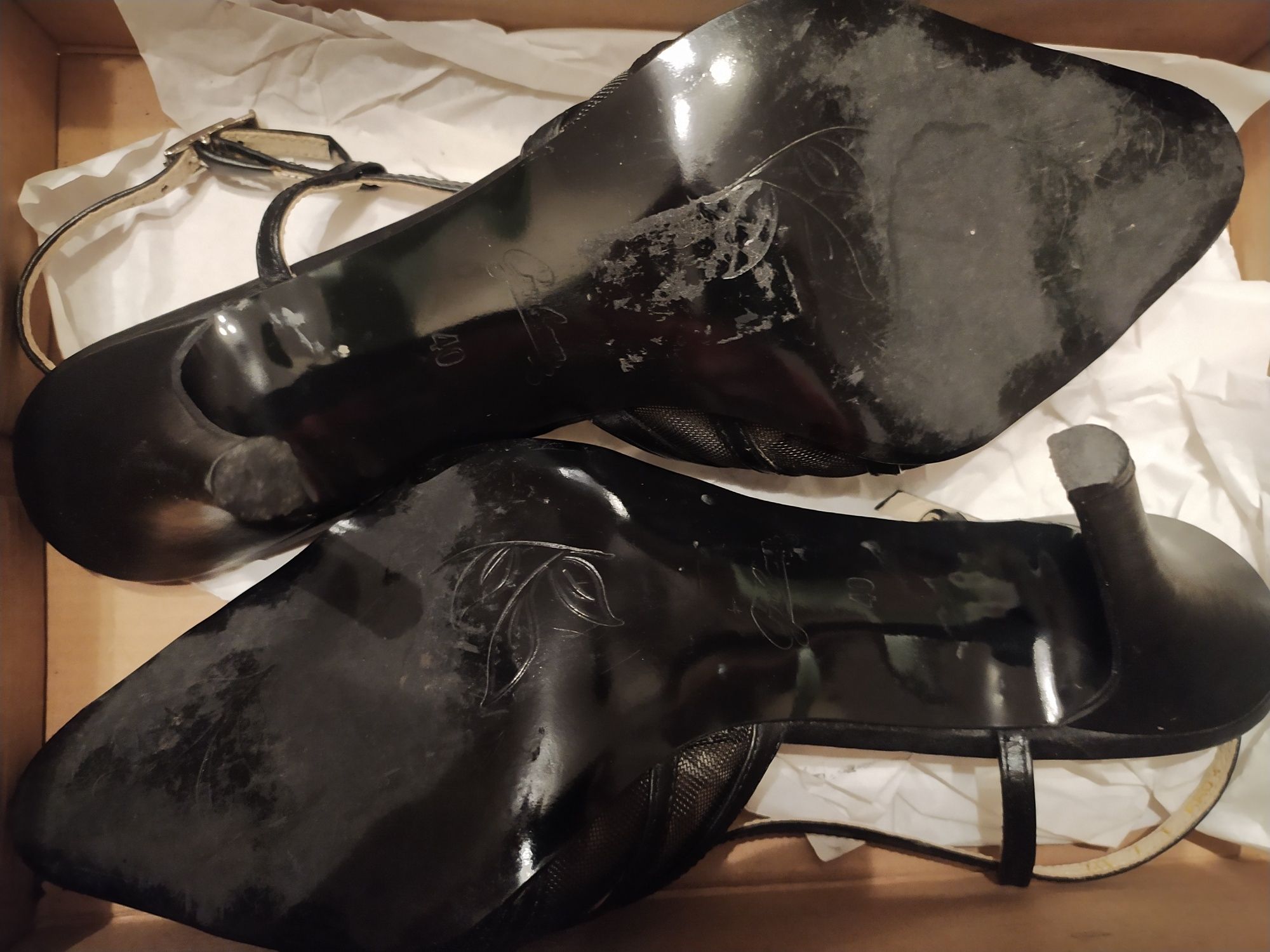 Pantofi negri Guban 39