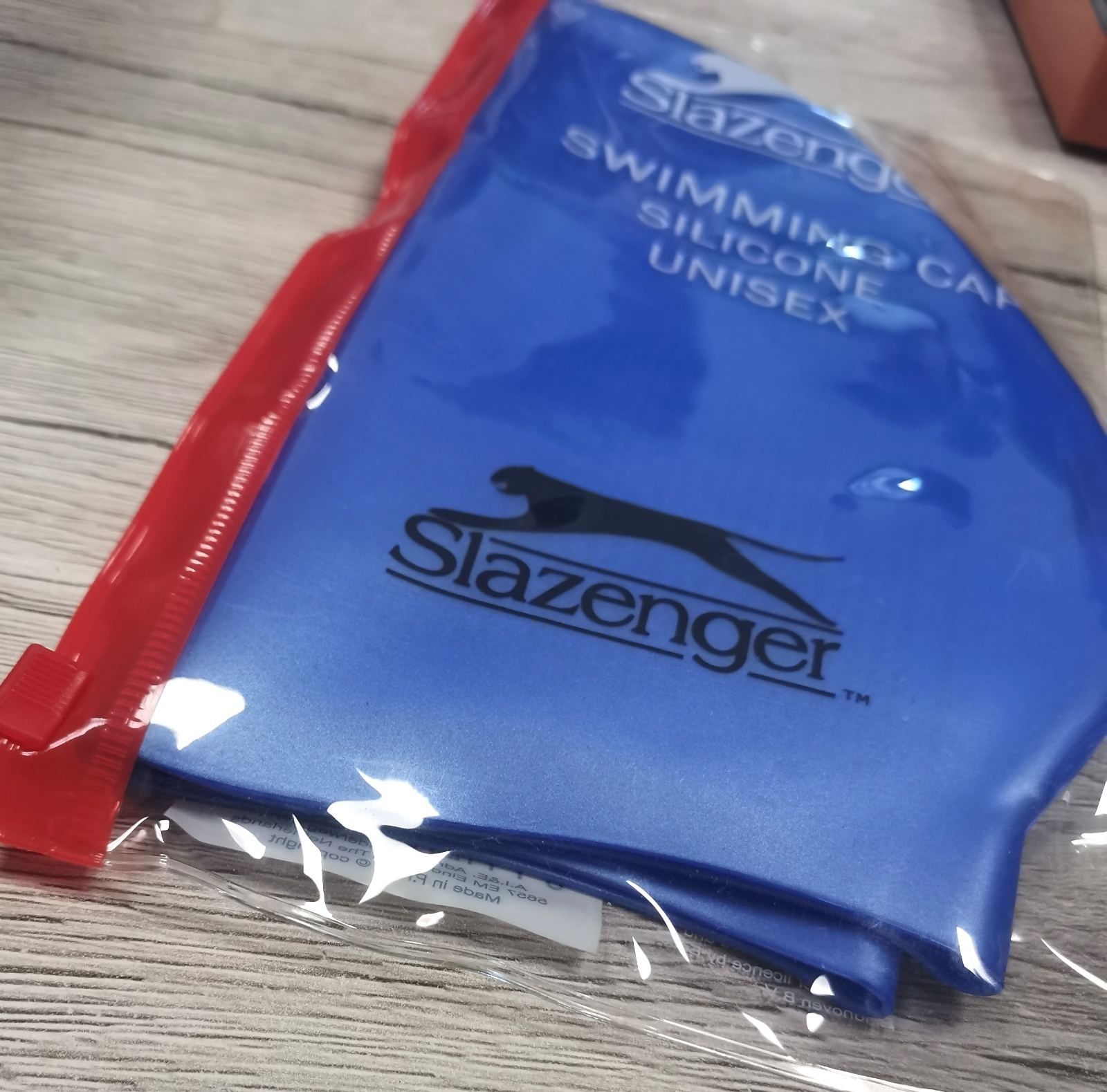 Силиконова плувна шапка Slazenger