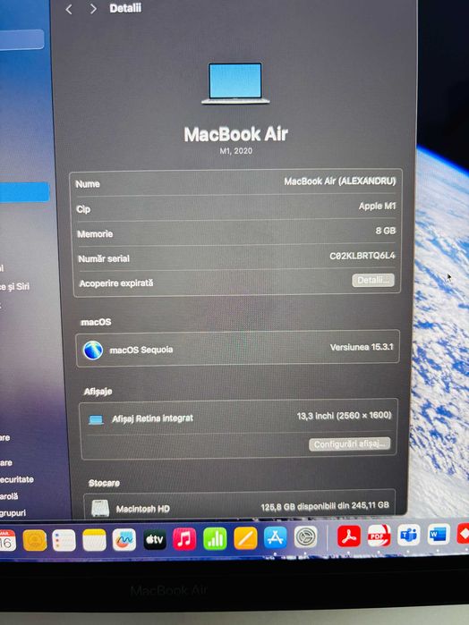 Laptop MacBook Air M1