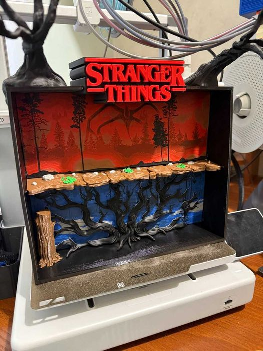 Полка для игрушек "Очень странные дела" (Stranger things)