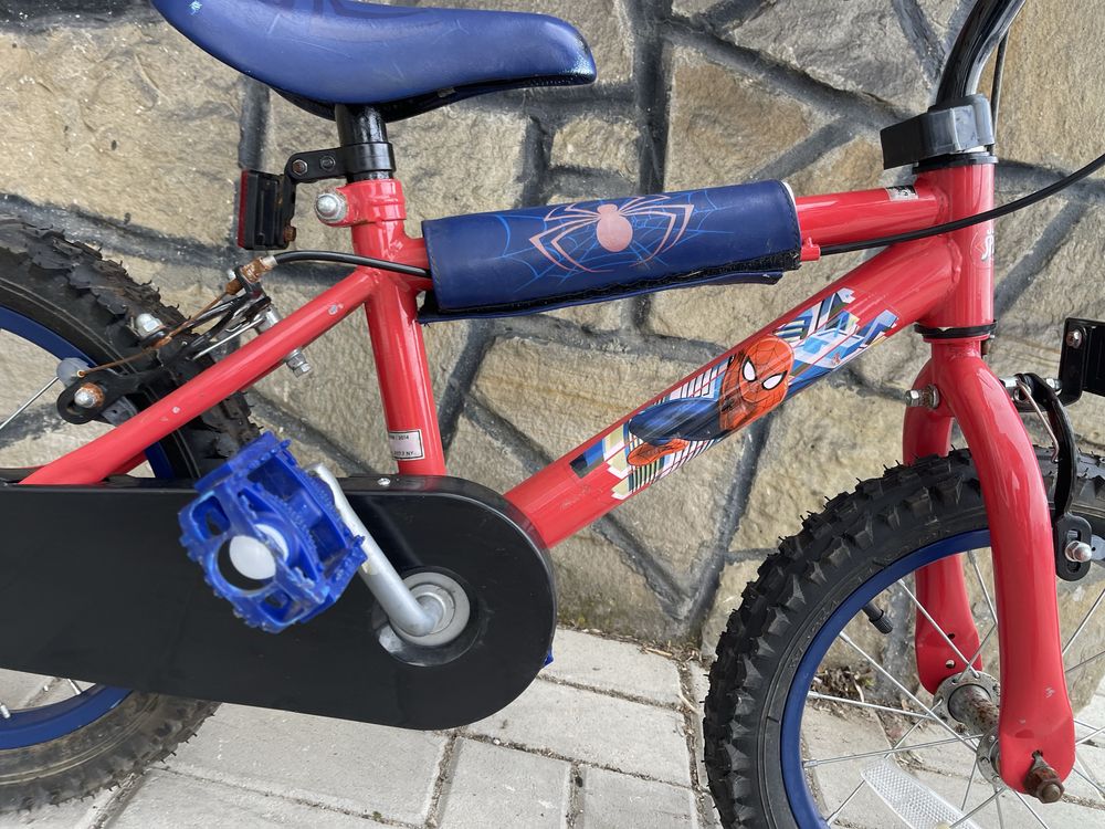 Bicicleta copii spiderman roti 14”