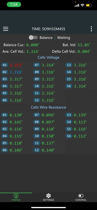 JK Balancer JK B2A16S Echilibrare Activa 2 Amperi pt Baterii  Lifepo4
