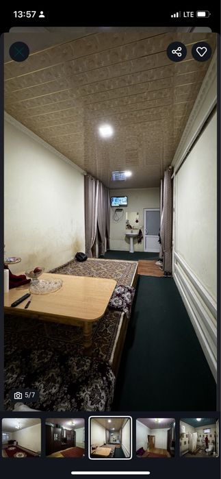 urganch shaxrida 3 xonali kvartira sotiladi