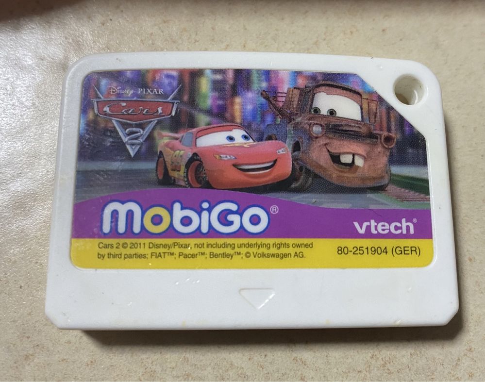 Consola de la Vtech cu joc Cars inclus
