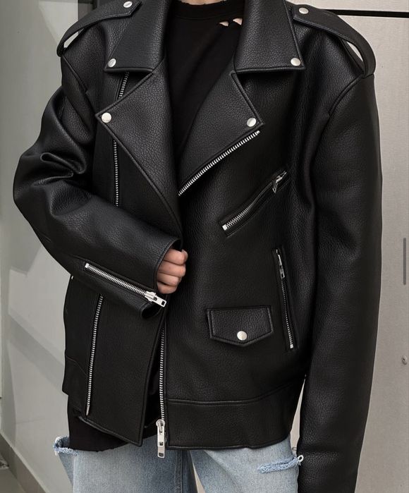 Кожаная куртка papermoon