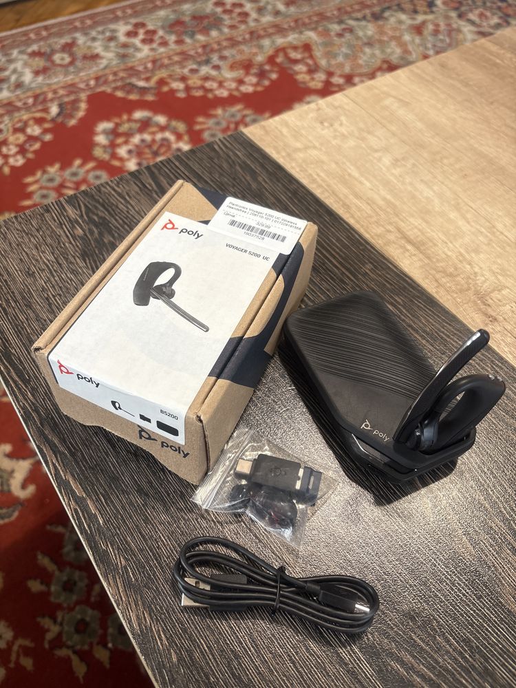 plantronics voyager 5200 uc + каска и Bluetooth адаптер