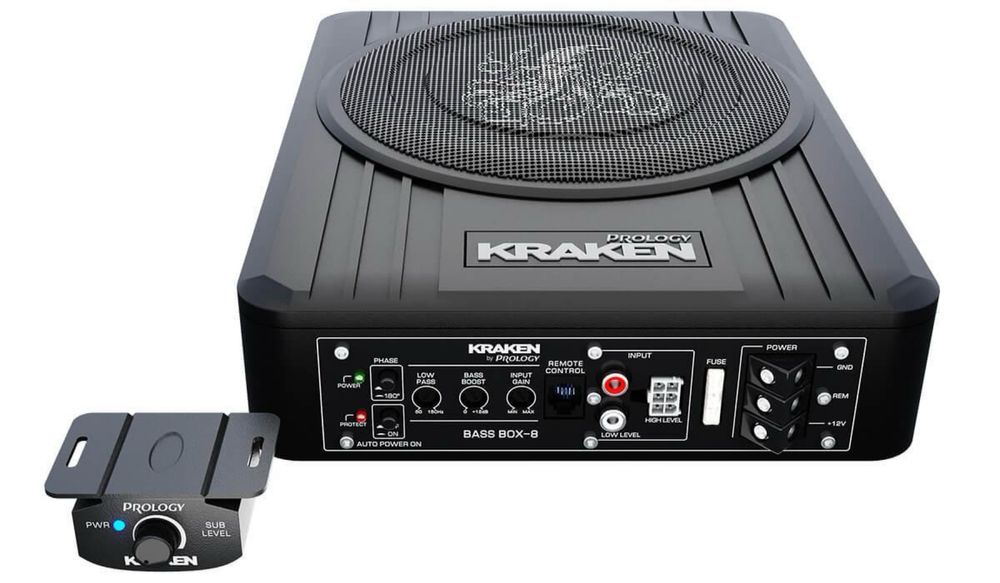 PROLOGY KRAKEN BASS BOX-8 автомобильный активный сабвуфер