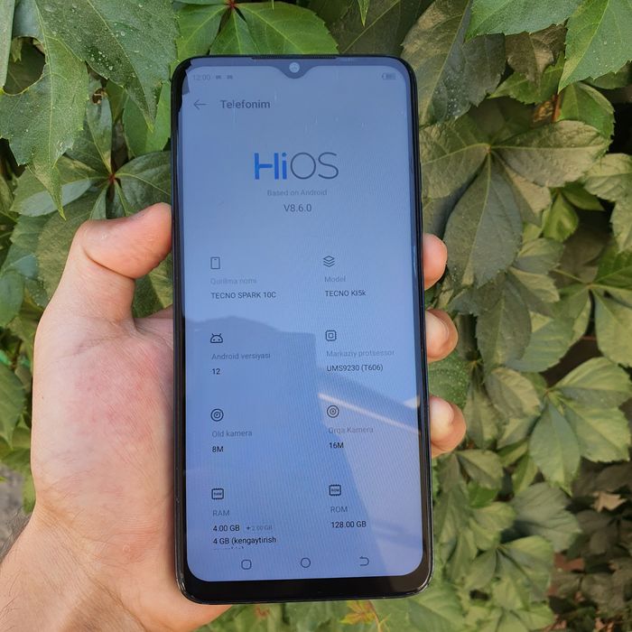 Tecno Spark 10C sotiladi 128/8Gb