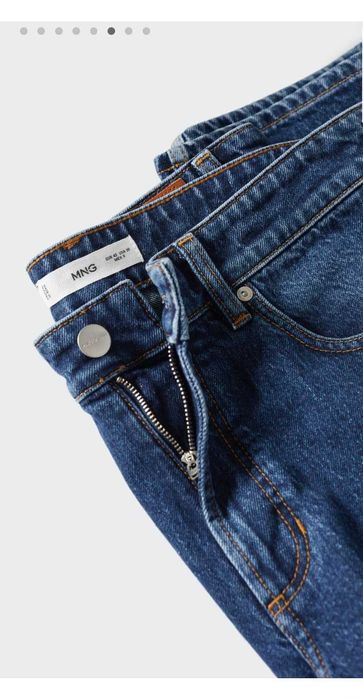 Blugi Ben tapered cropped  albastru inchis barbati 40 noi cu eticheta