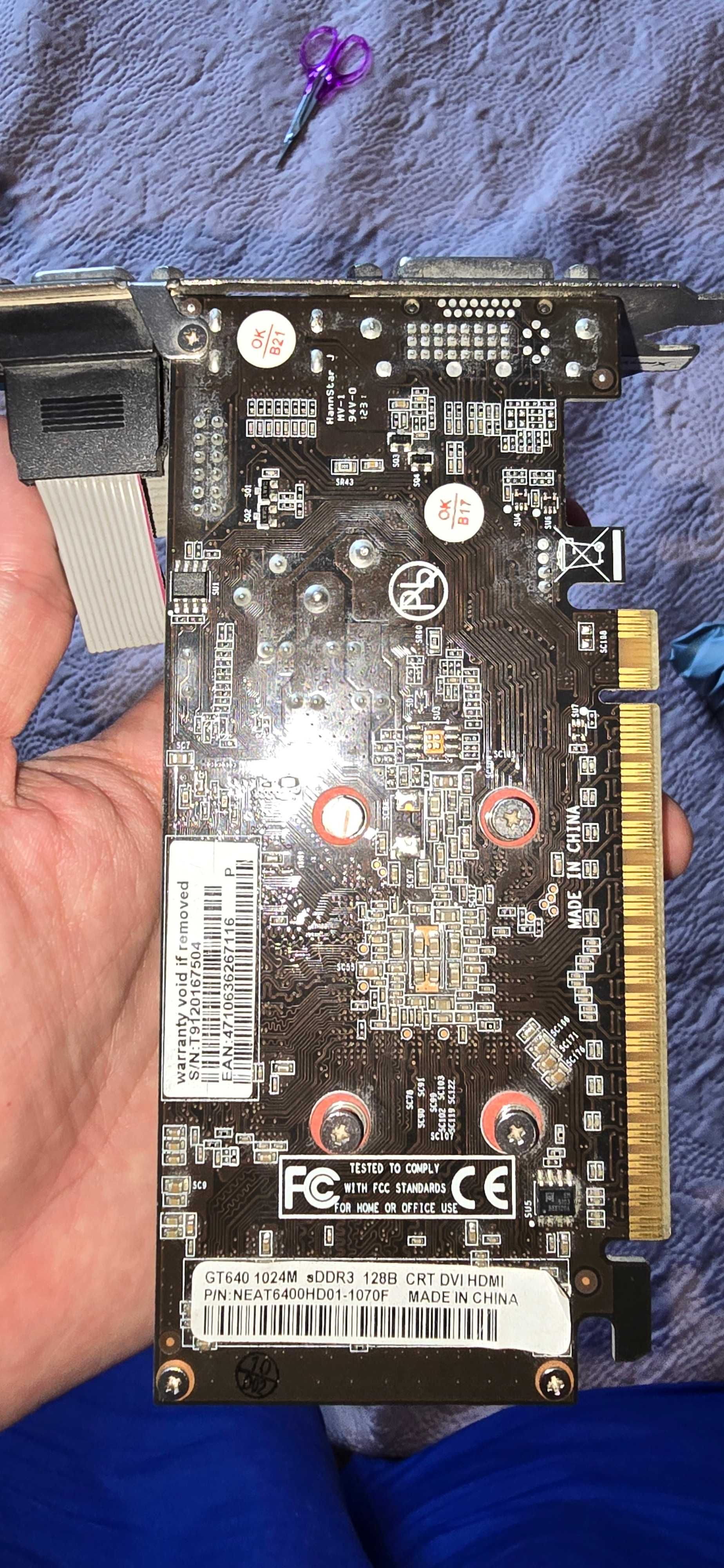 PNY NVIDIA GeForce GT 640 1GB DDR3 SDRAM PCI Express 3.0 x16