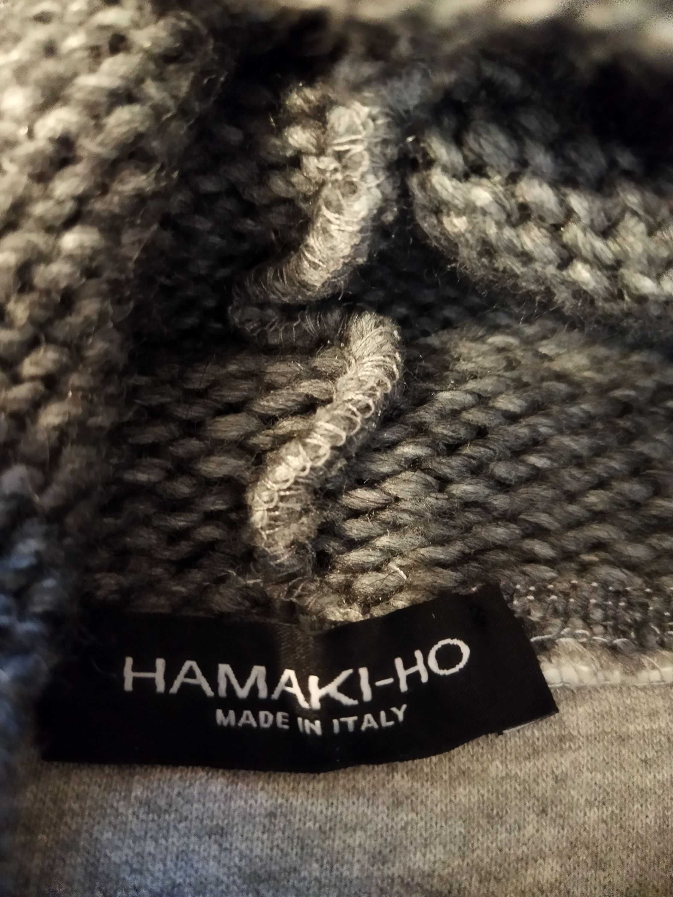 Толстовка-худи Hamaki-ho(Италия),шерсть+трикотаж,оригинал,новая,р-р 48