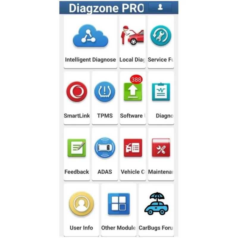 Обновление и активация сканеров Diagzone