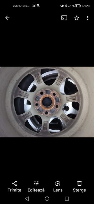 Jante aliaj w/audi R 16