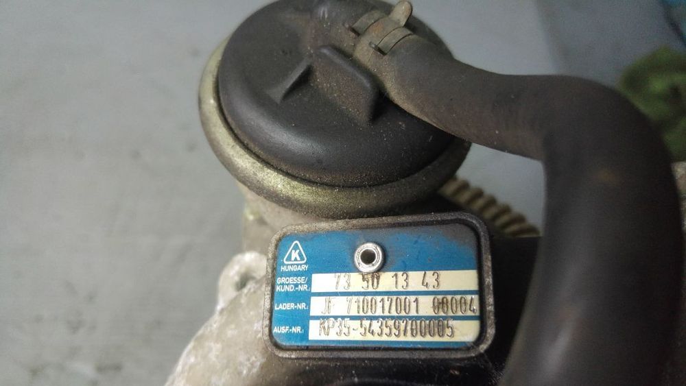 turbina 1.3 multijet 199a2000 188a9000 lancia musa ypsilon fiat doblo fiorino  54359700005