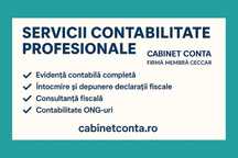 Servicii de contabilitate – Expert Contabil Cabinet Conta SRL