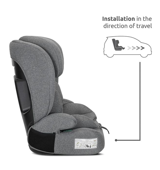 Столче за кола Lorelli - Colombo, i-Size, 76-150 cm, Grey