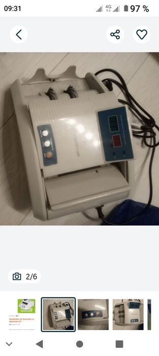 Vând mașina de numărat banii profesională