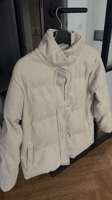 Женская зимняя куртка в стиле Loro Piana, серый цвет