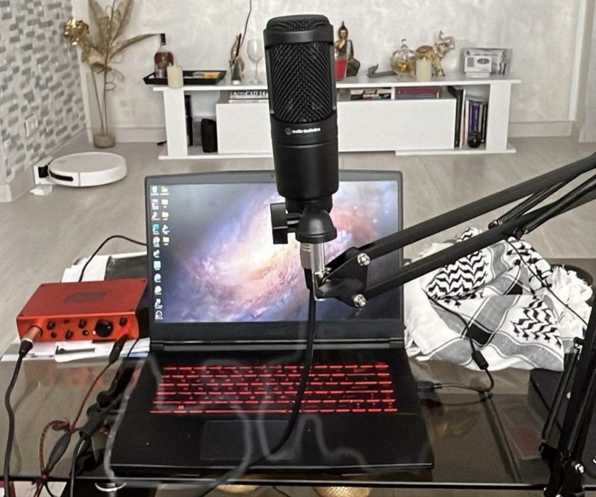 Audio Technica 2020 + ESI U22 XT