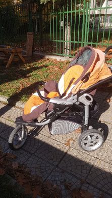 Бебешка количка Peg Perego GT3 + зимен кош Navetta XL