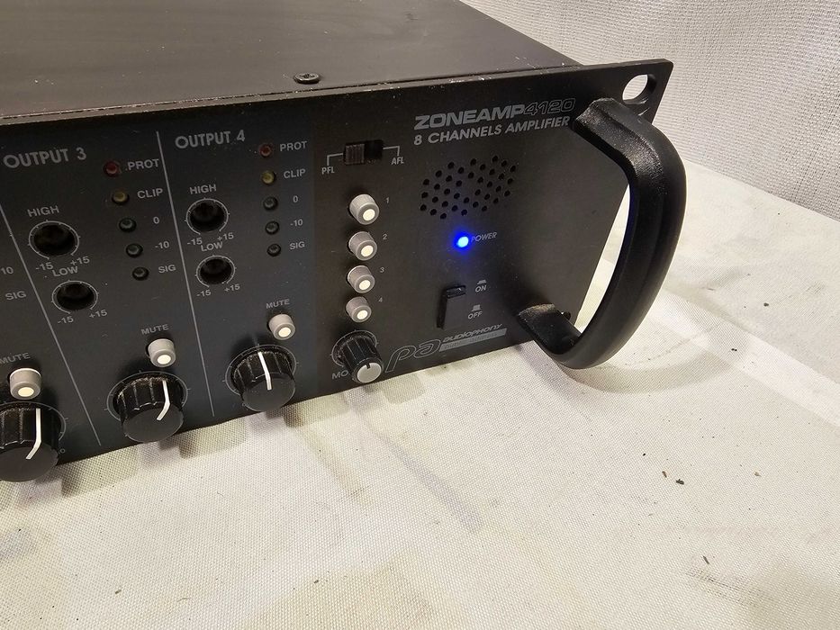 Zoneamp 4120 amplificator de linie 100v house 8 canale smart home