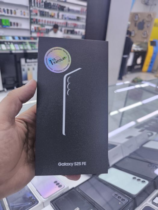 samsung S25 FE 8/256 yangi jetblack