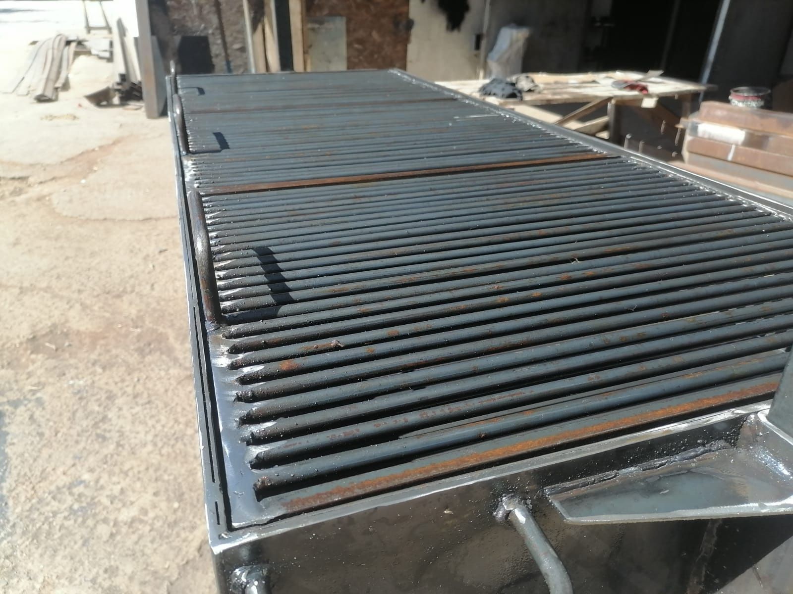 Gratar protap rotisor cu motor si manual
