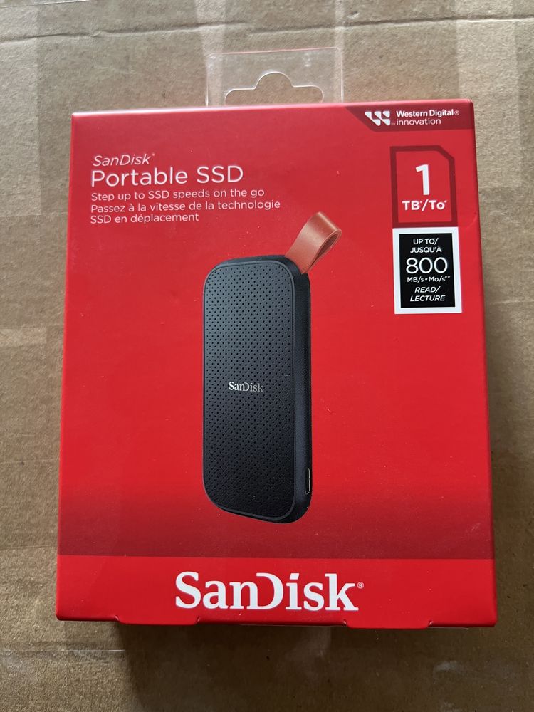 San disk portable SSD 1TB