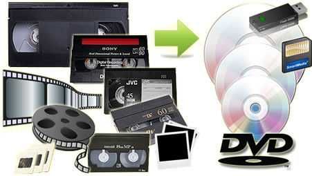 Transfer / conversie casete video VHS ,minidv pe stick/dvd/hard