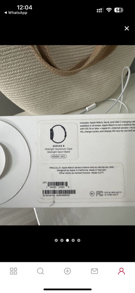 Часы Apple watch 8 series