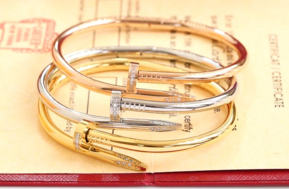 Brățară Cartier Juste un Clou 16 Gold 750 Diamonds