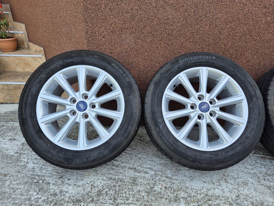 Jante Originale Ford R16 5x108 cu anvelope vară 215/55R16