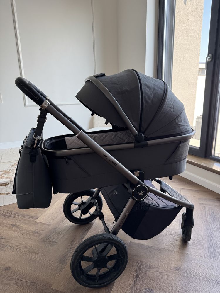 Carucior 2 in 1 MUUVO QUICK SE2 Diamond Graphite
