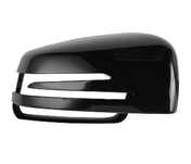 Carcasa oglinda exterioara Mercedes Clasa A, B, C, CLA, CL, CLS, E Sedan/Combi, E Coupe/Cabrio, GLA, GL, GLK, S; dreapta, grunduita, 2128100264, 2128100864