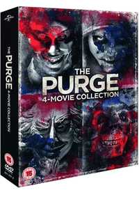 Filme Horror DVD The Purge 1-4 Collection BoxSet ( Originale )