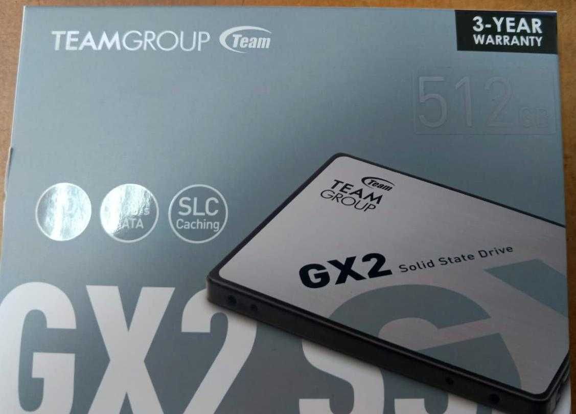 SSD накопитель Team Group GX2 512 Gb, SATAIII