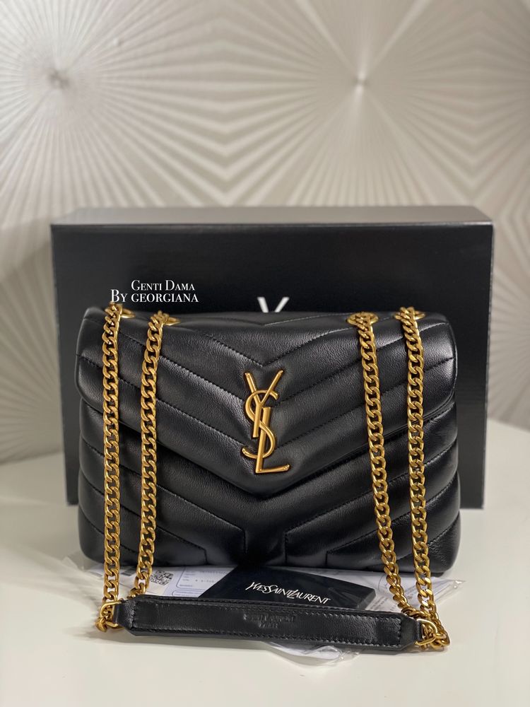 Geanta Ysl Loulou Piele Naturala