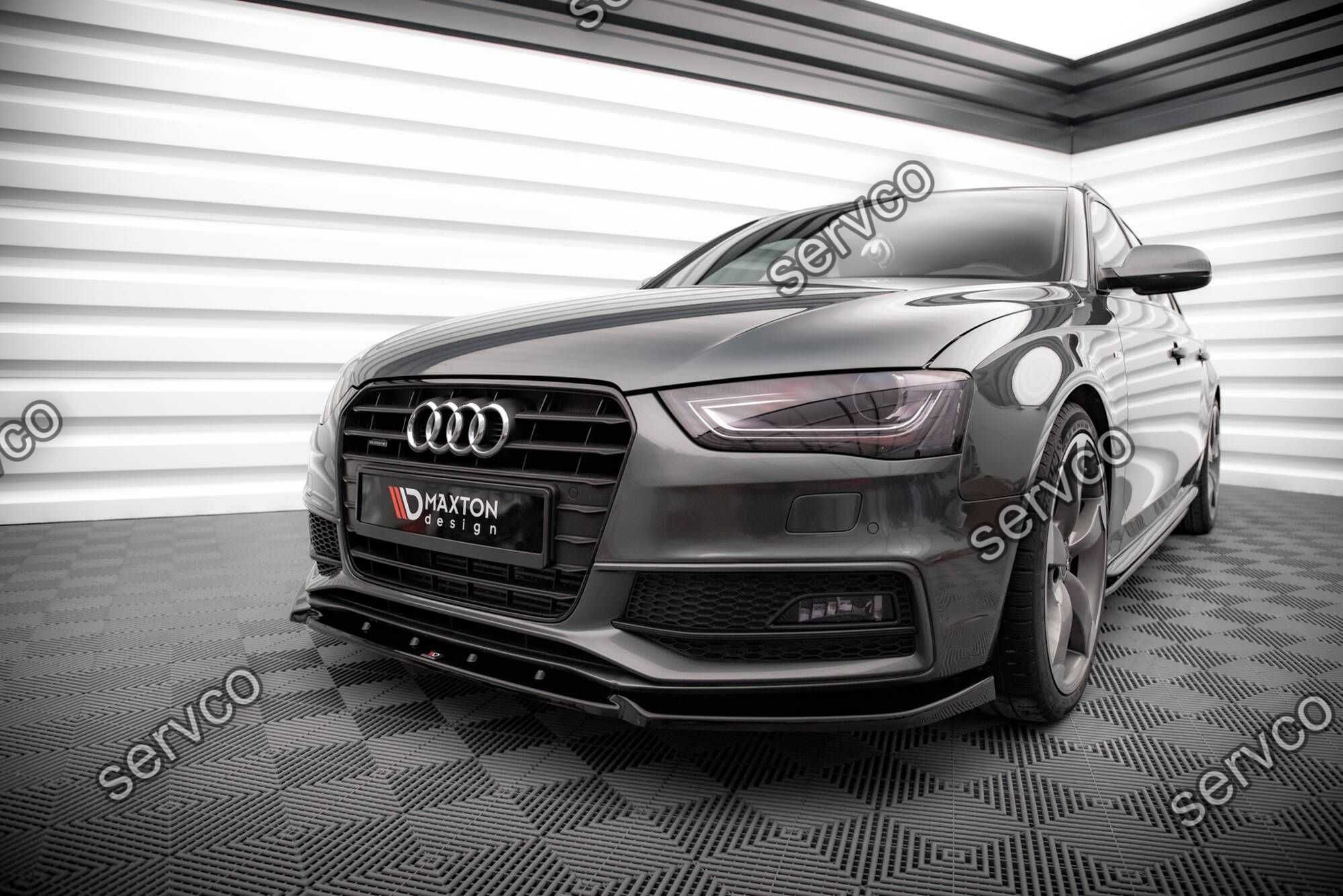 Prelungire bara fata Audi A4 SLine S4 B8 2011-2015 v15 Maxton Design