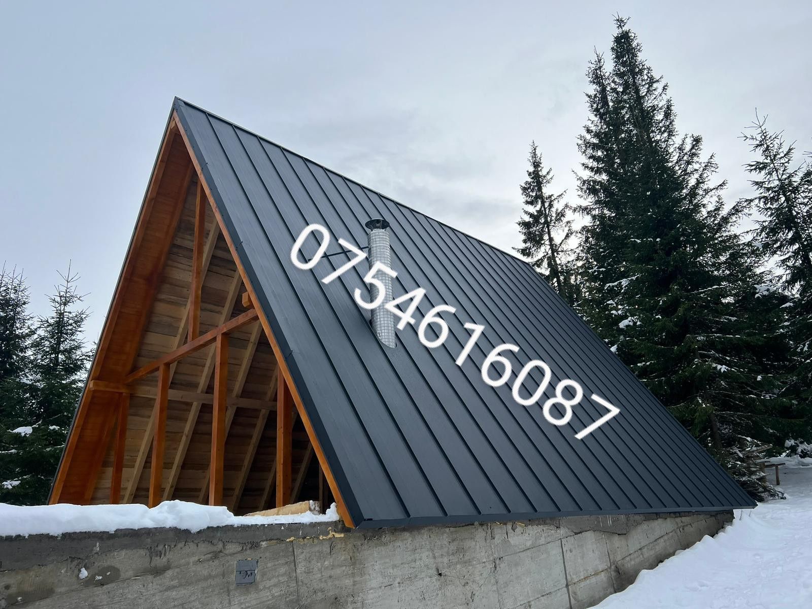 Case, cabane din lemn