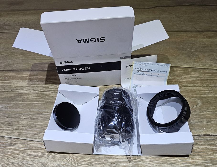 Sigma 24 mm f2 sony fe