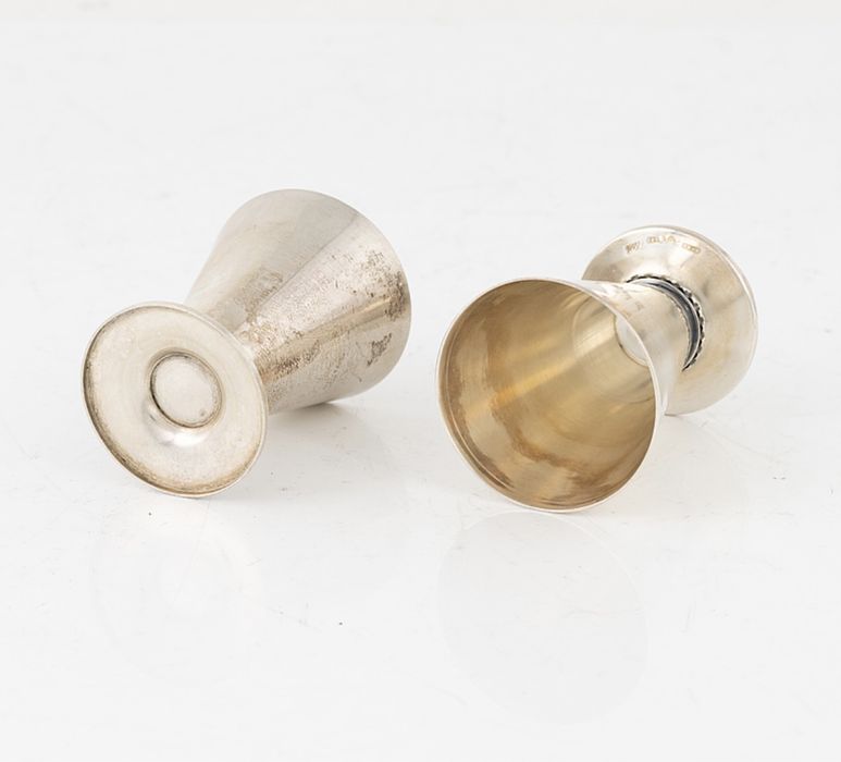 Set 18 pahare argint vechi semnate/1948 - 475 gr