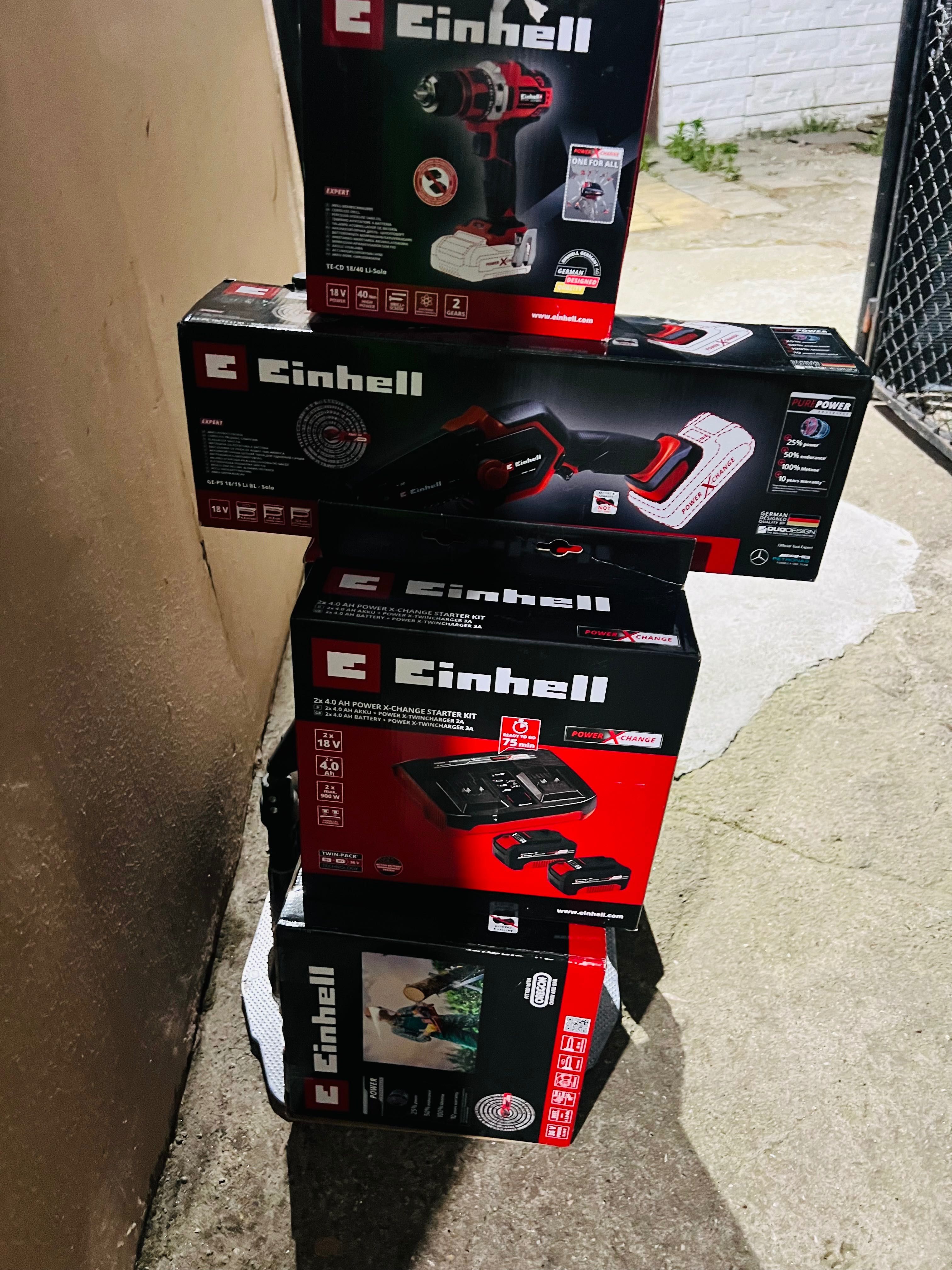 Чисто нови машини Einhell
