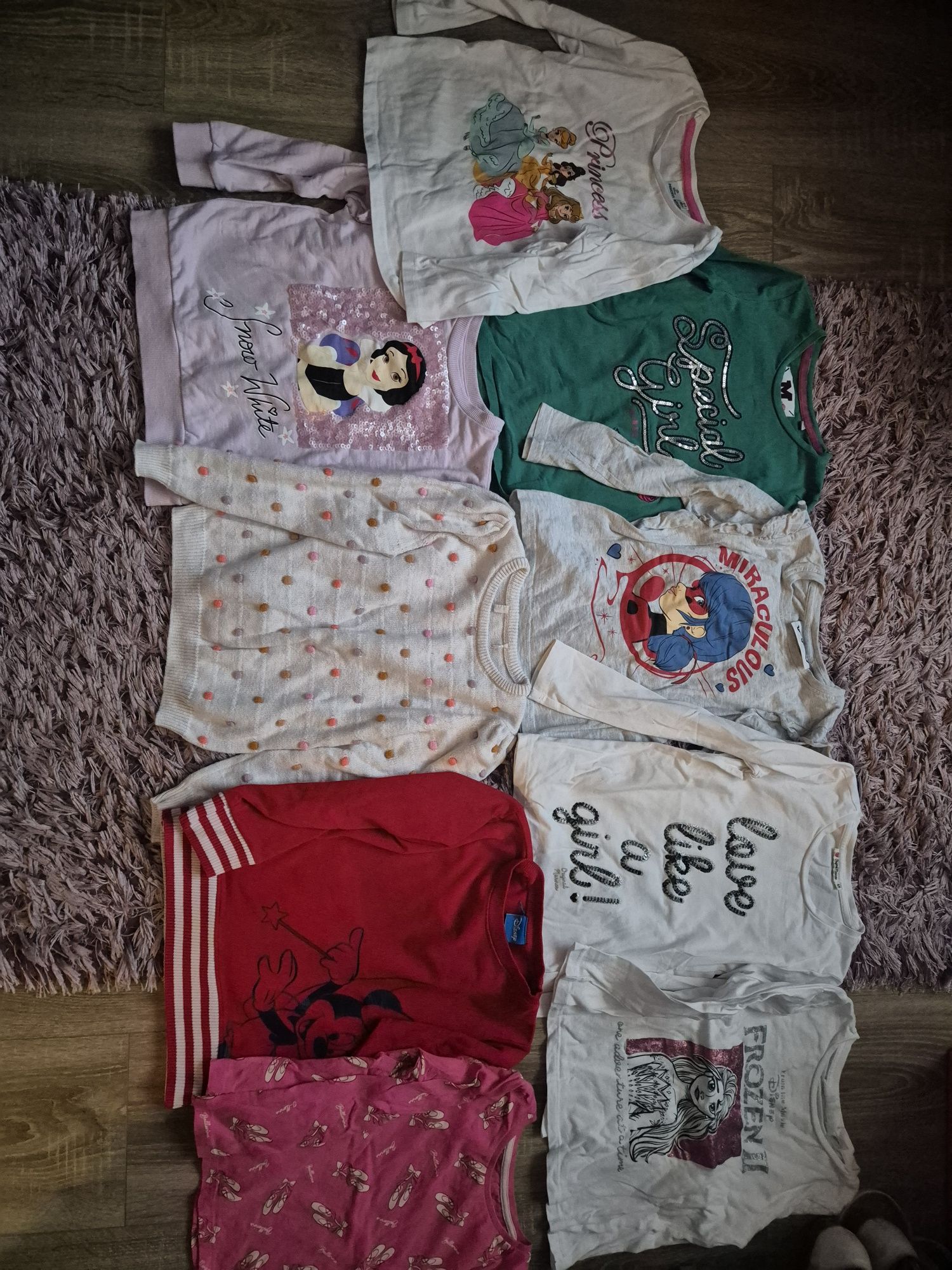 Lot bluze fetite stare f buna 110 4-5ani