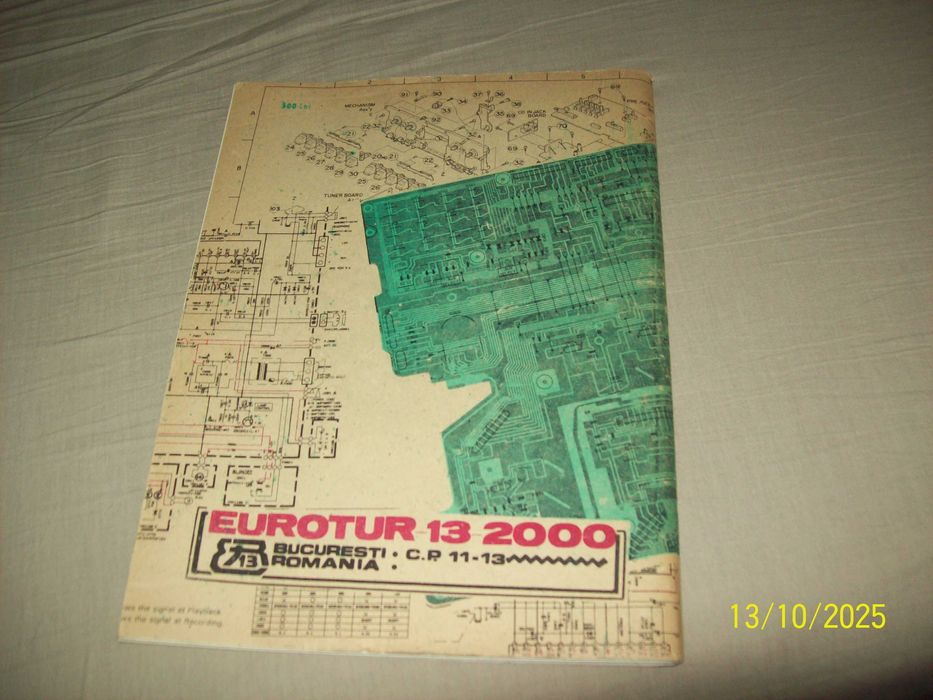 Carte scheme electronice radio casetofon Electronica RCS 003 etc