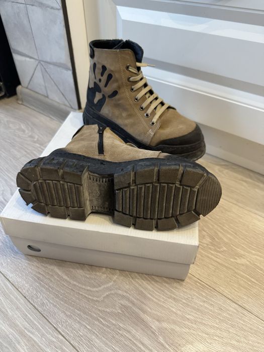 Дамски боти естествена кожа