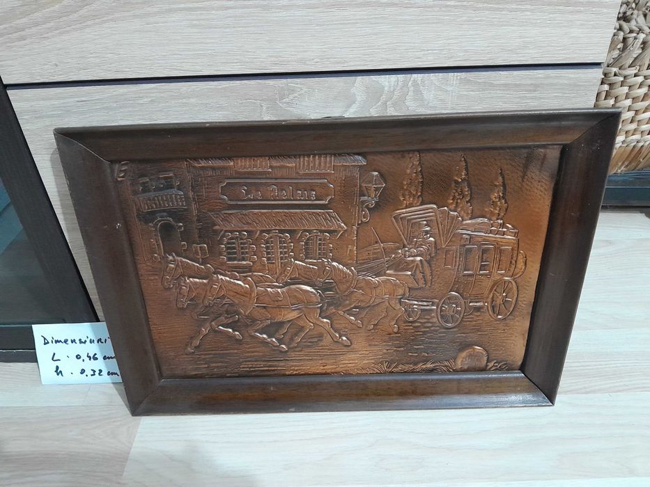 Tablou din foita de cupru