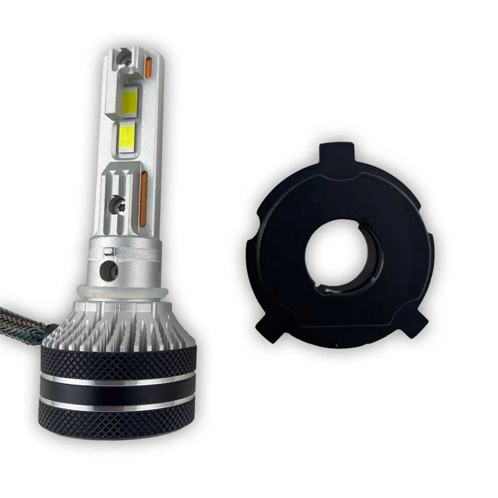 H4 LED система за фарове модел STN2, 150 000 Lux, 45W, Canbus 6000K